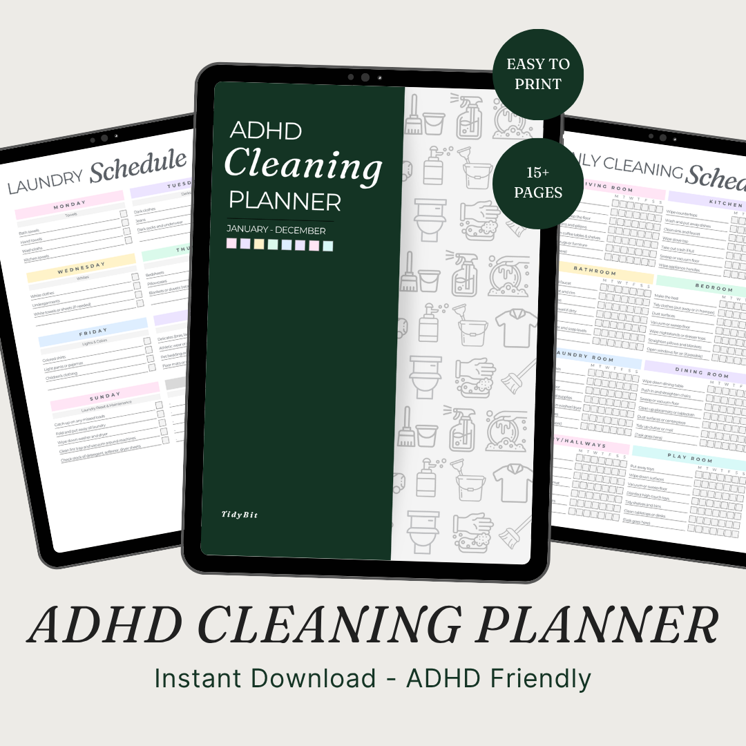 TidyBit - ADHD Cleaning Planner