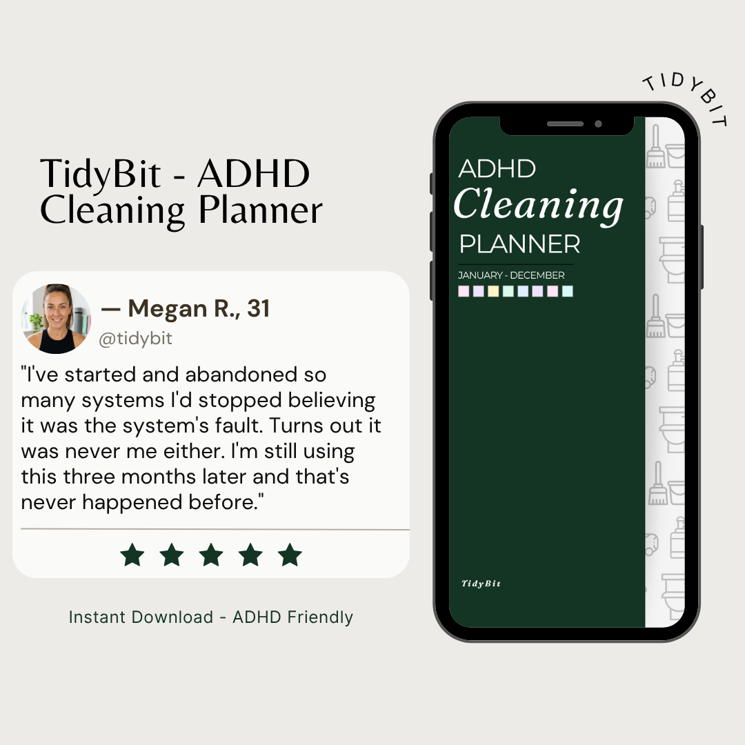 TidyBit - ADHD Cleaning Planner