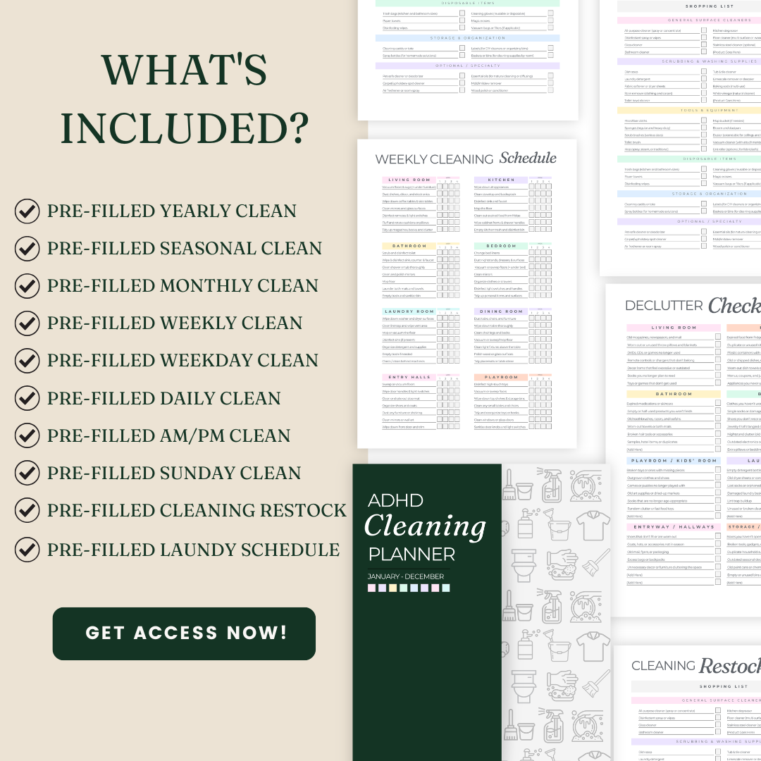 TidyBit - ADHD Cleaning Planner